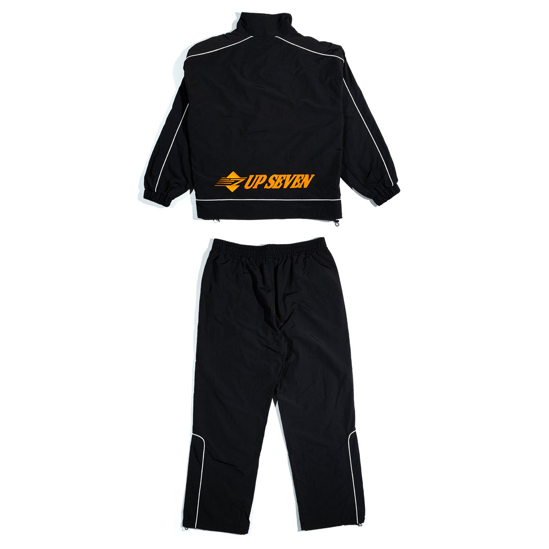 Black & Orange Everyday Tracksuit
