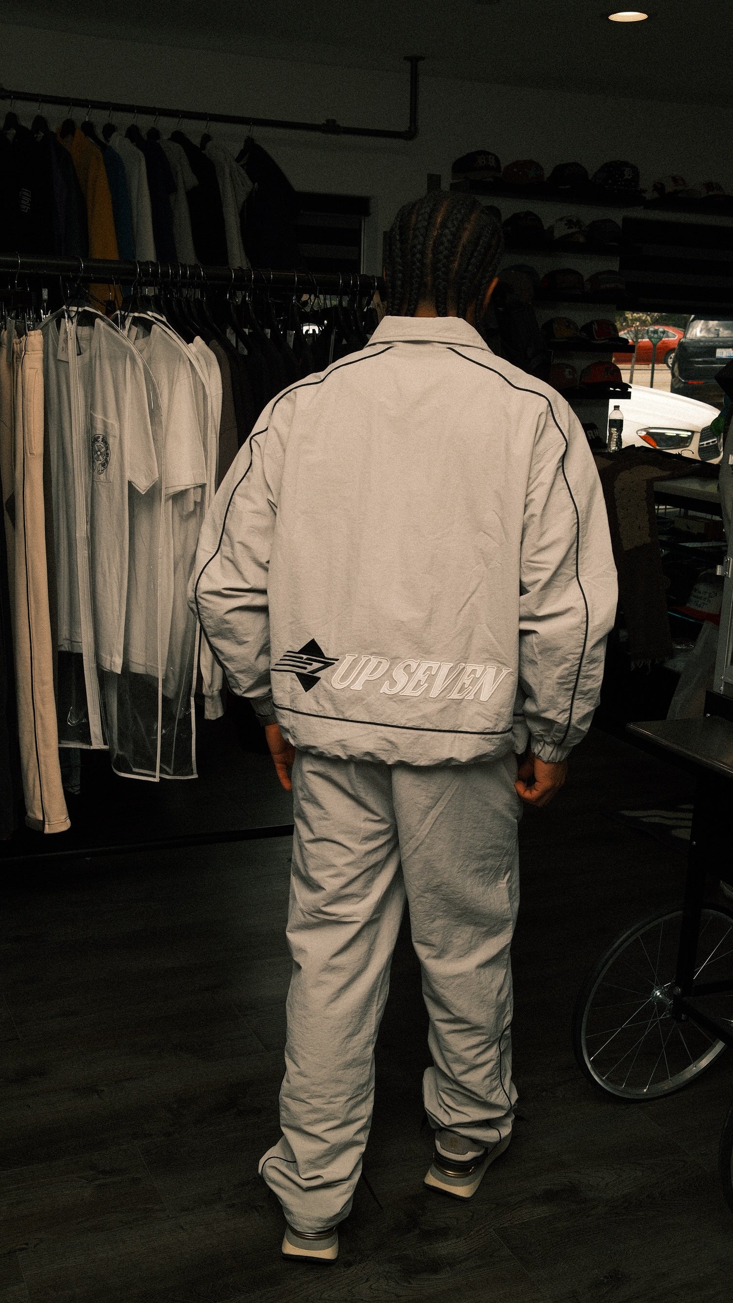 Smoke Grey Road Runner Tracksuit