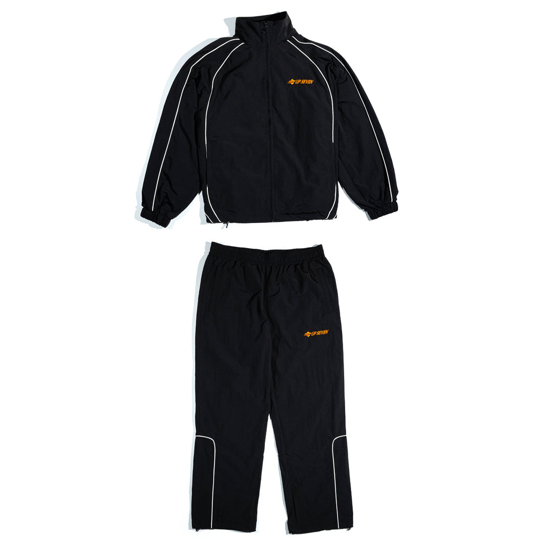 Black & Orange Everyday Tracksuit