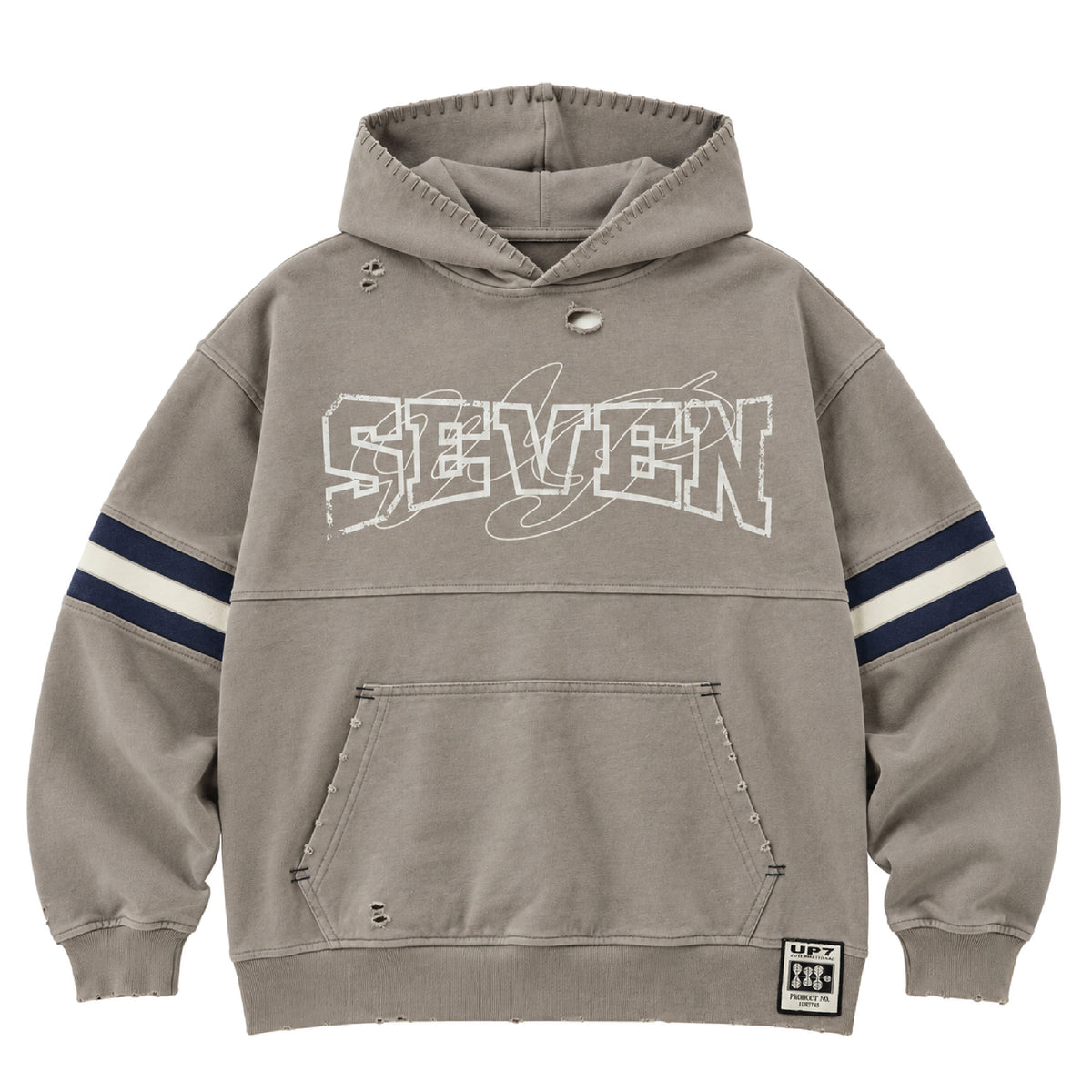 Grey Scrimmage Hoodie